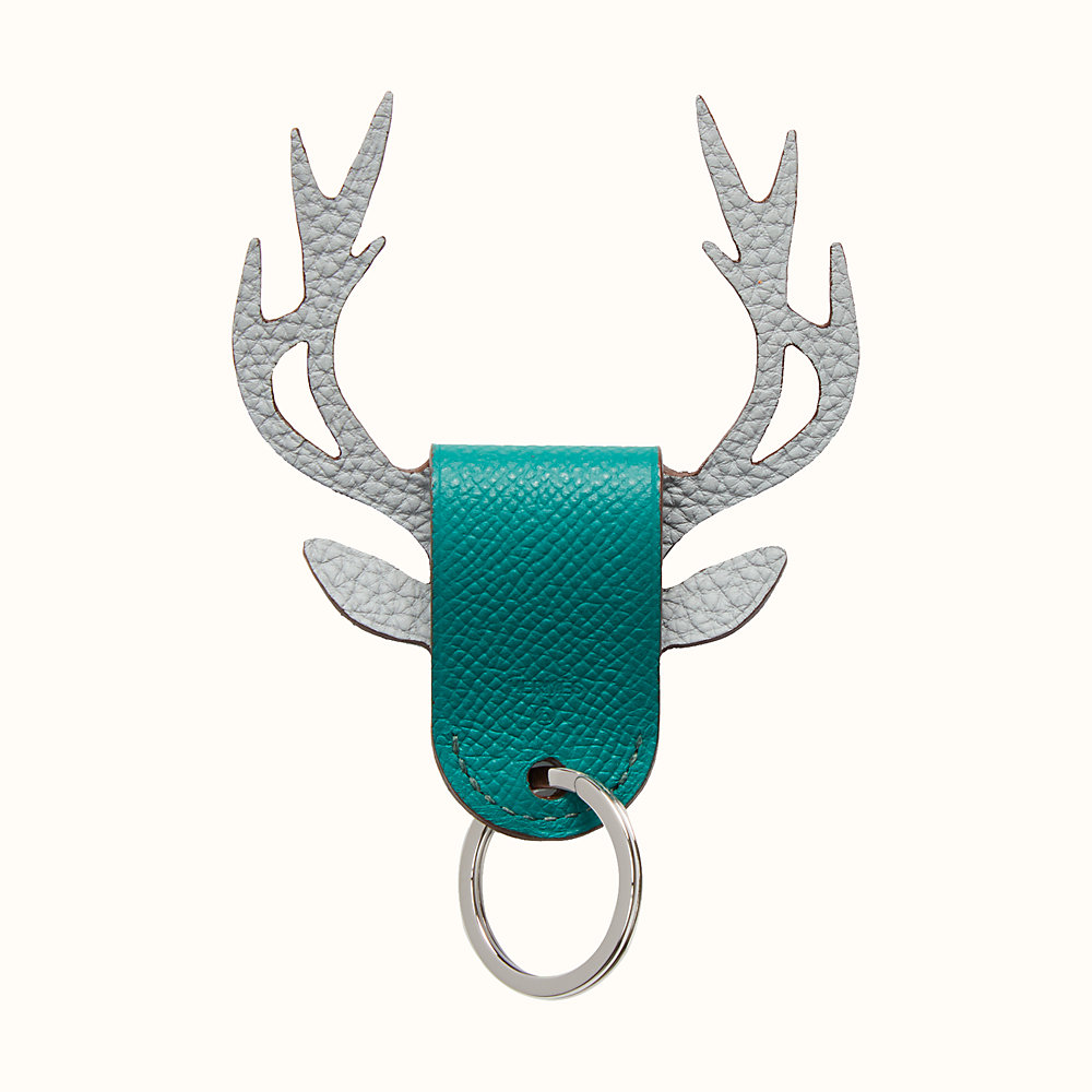 Stag key ring Hermès UK